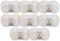 Chunky Chenille Yarn for Knitting & Crocheting - 8 Pack