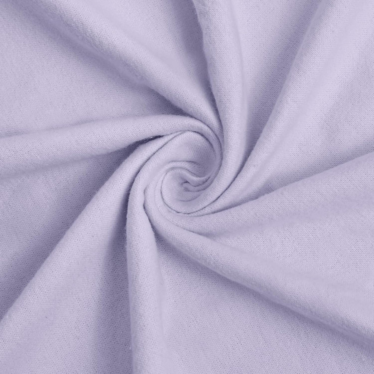 43.3" Wide Soft Cotton Flannel Fabric by the Yard, 190GSM Lightweight