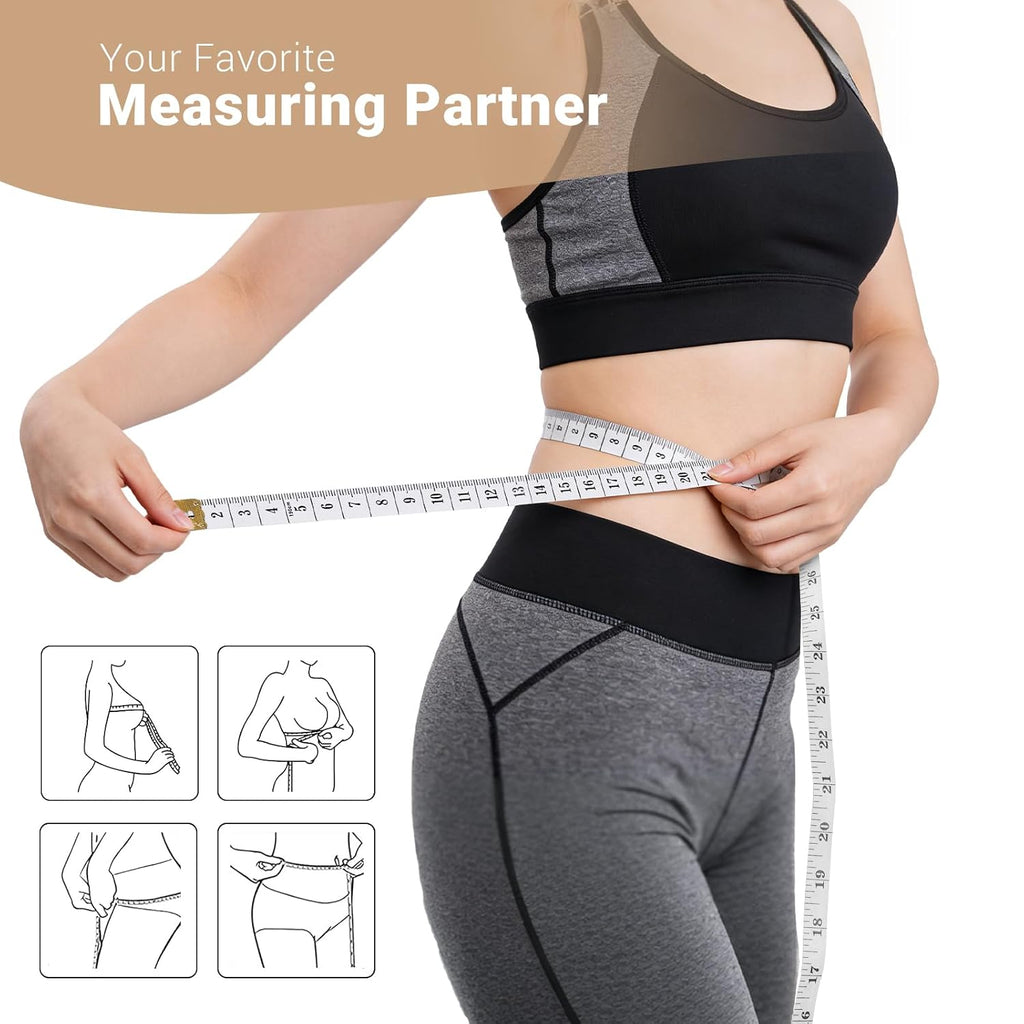 3 Pack Flexible Tape Measure,Soft Measuring Tape for Body Measurement