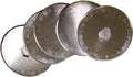 60mm Straight Cut Rotary Cutter Blades, Pack of 5, Works with OLFA