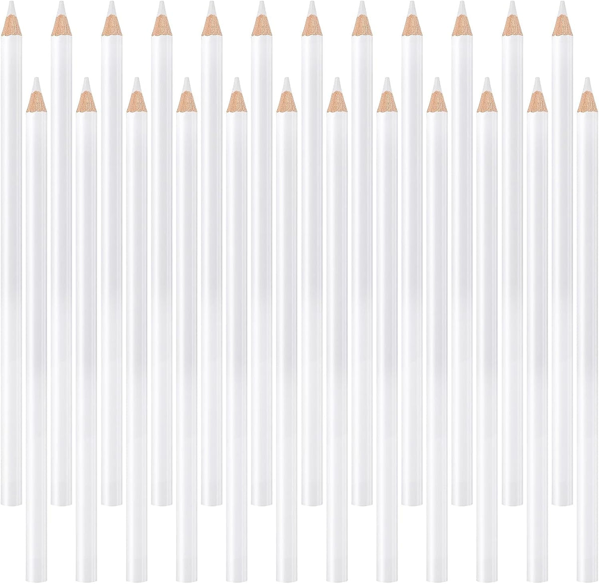 24PCS White Chalk Pencil, Ymapinc 7-inch Fabric Chalk Pencil for