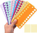 10 Pcs Cross Stitch Thread Organizer, 10 Color Plastic Floss Bobbin