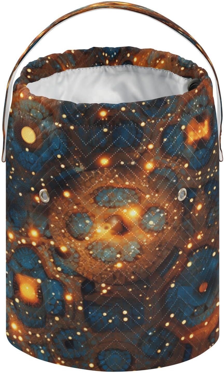 YETTASBIN Texture Yarn Storage Bag, Large Crochet Knitting Bag