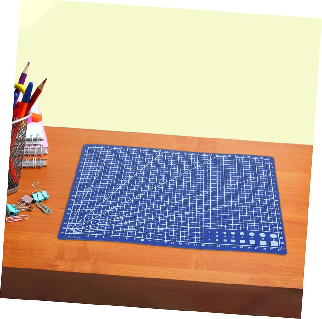 A4 Double Sided Self Healing Cutting Mat Board with Grid