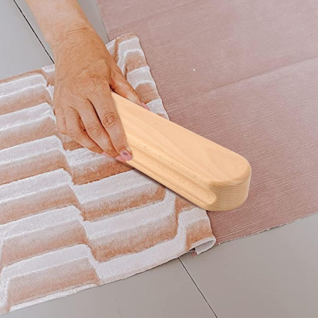 Wooden Quilters Clapper, Professional Beech Pressing Seam Tool for