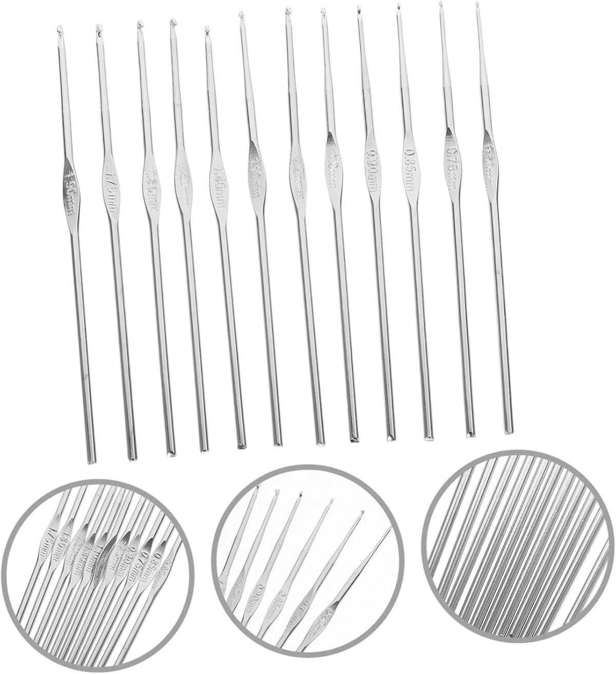 Stainless Steel Crochet Hooks 3 Sets for Beginners Winter Season