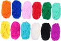 Xmas Acrylic Crochet Yarn 12 Rolls 10g Each for Knitting
