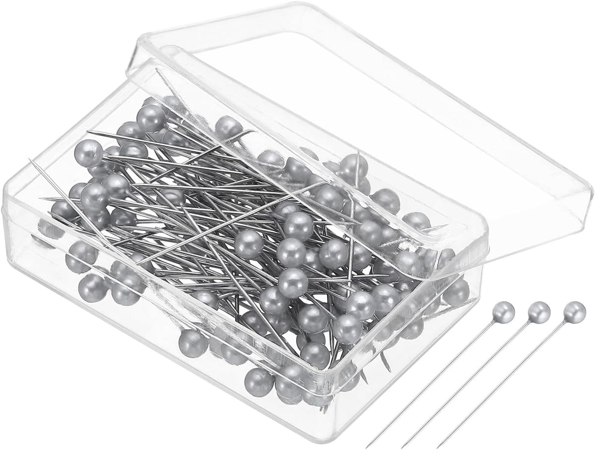 PATIKIL Sewing Pins, 600 Pcs 1.5 Inch Straight Pin with Plastic