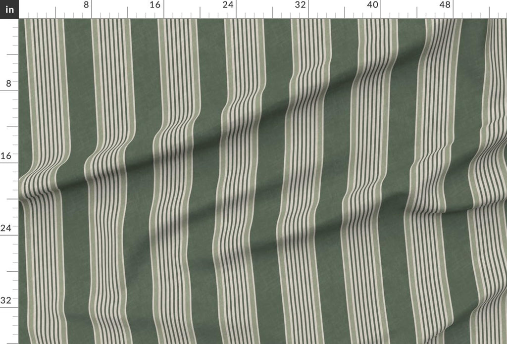 Spoonflower Fabric Rustic Victorian Vertical on Essex Linen
