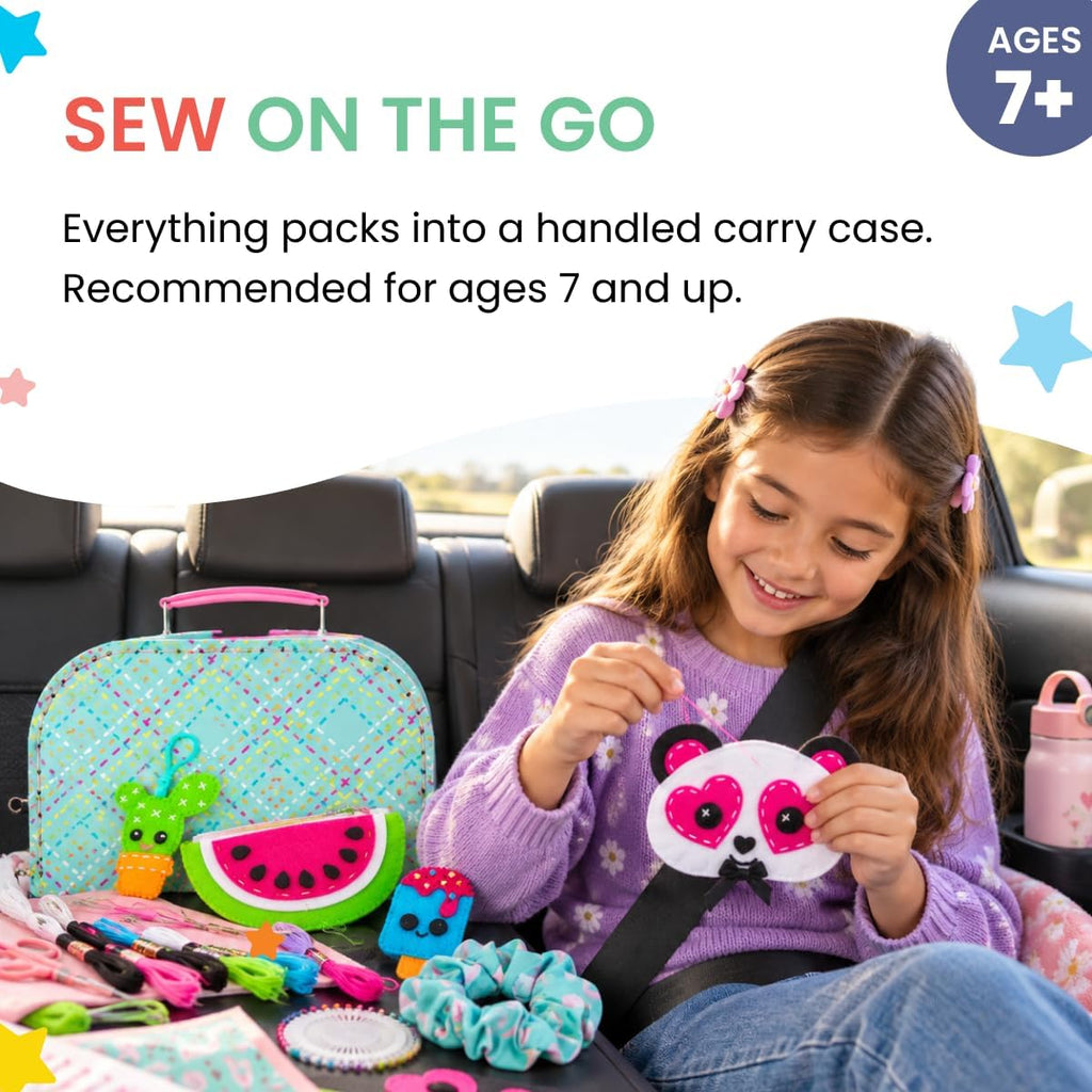 My First Sewing Kit by Alex Crafts, Perfect for Beginners, Arts and