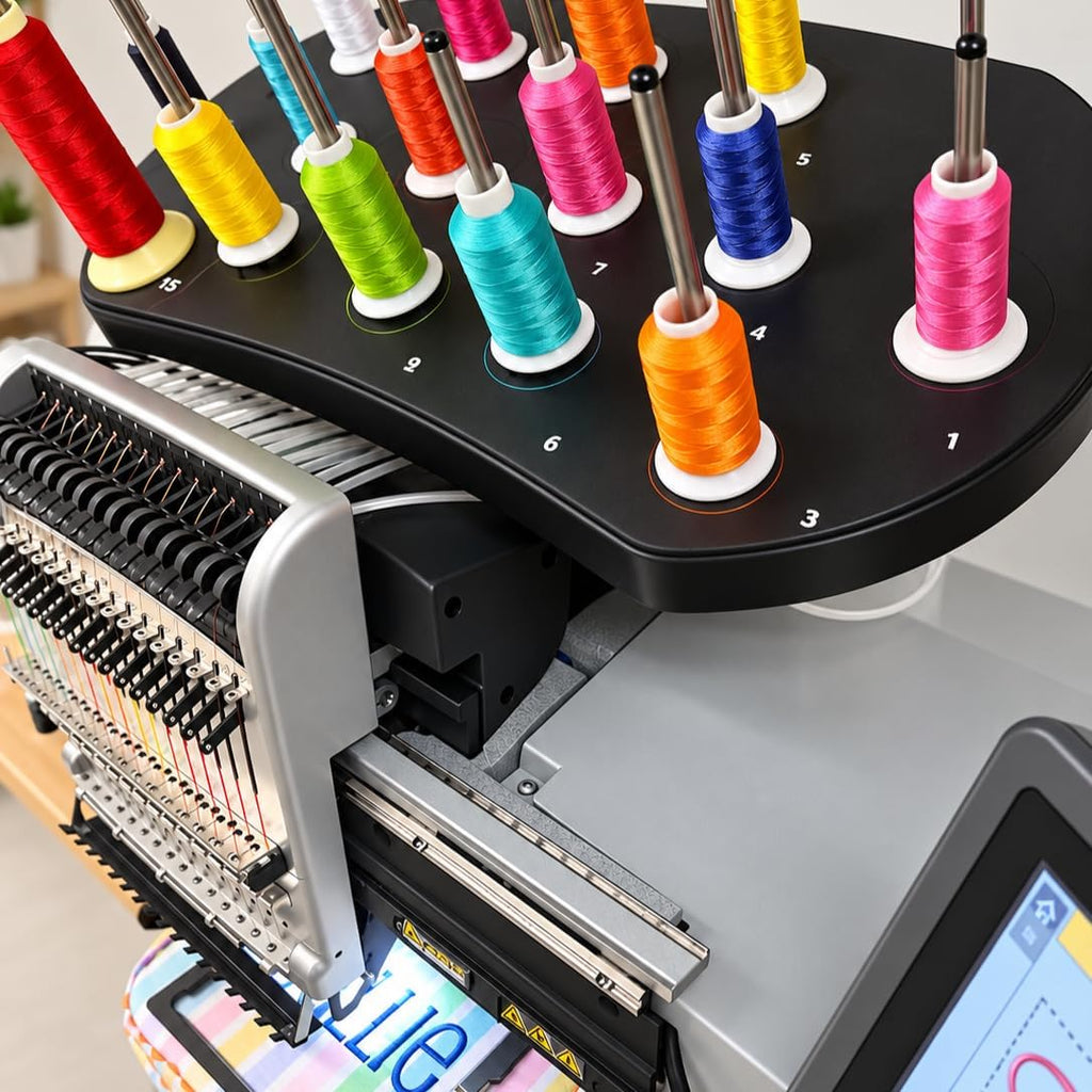 ThreadArt Machine Embroidery Thread, 80 Colors, 1000M, 40WT, Sets A &