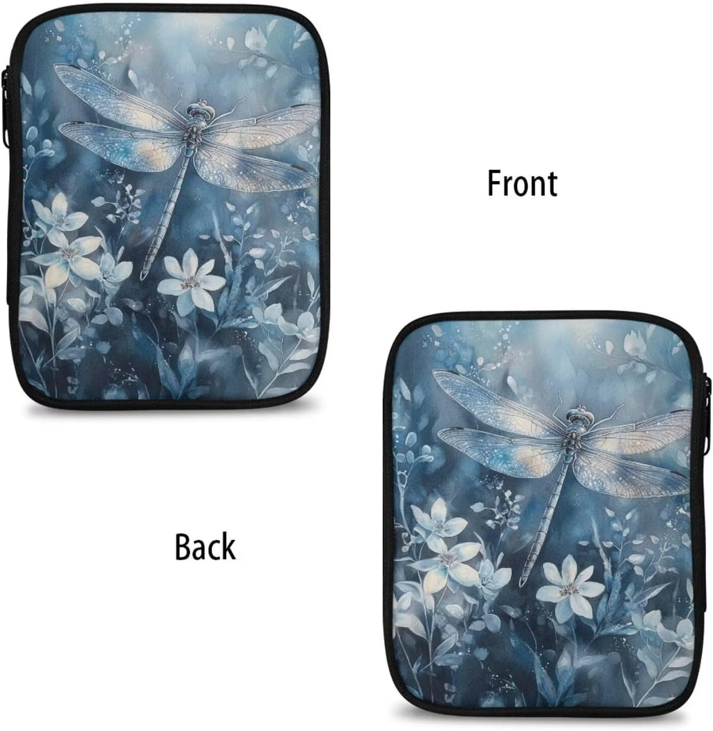 Dragonfly Crochet Hook Case Portable Floral Crochet Storage without