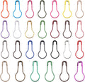 Safety Bulb Pins, 500 Pieces, Mixed Colors Metal Gourd Pins for