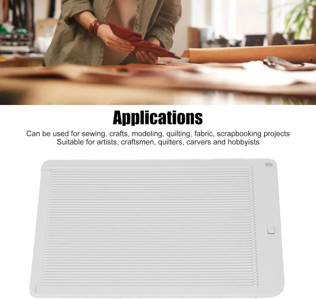SUNGOOYUE Sewing Cutting Mat, Plastic Craft Cutting Board with