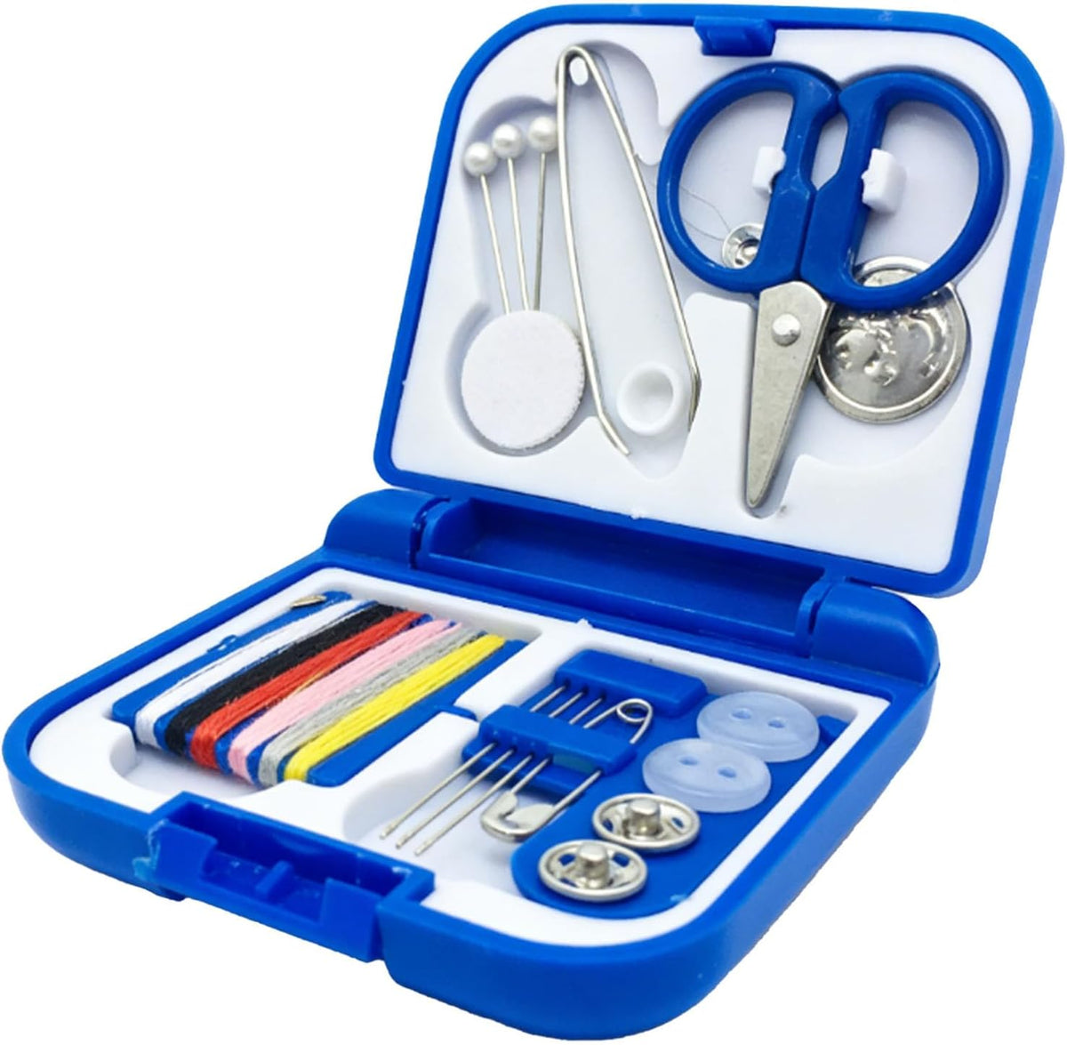 ZJchao Sewing Kit with Case Portable Needle and Thread Kit Sewing