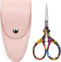 3.6 inch Small Sewing Scissors, Mini Scissors in a Pouch, All Purpose