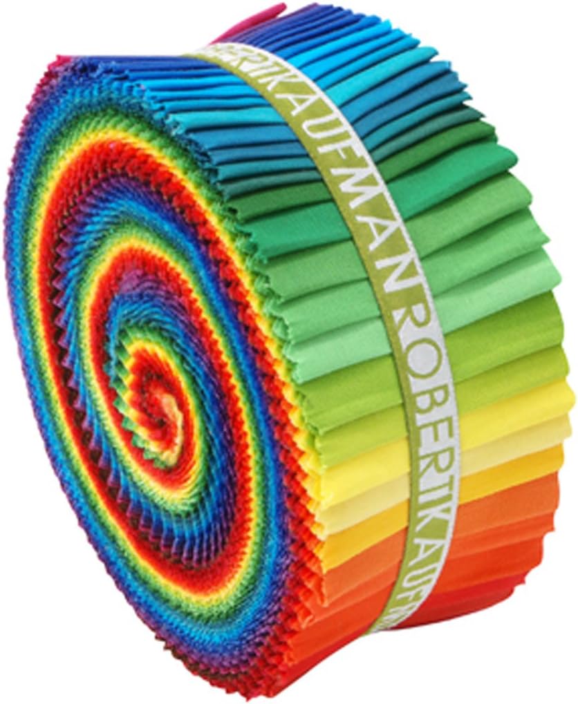 Kona Cotton Solids New Classic Palette Roll Up Jelly Roll 41-2.5"