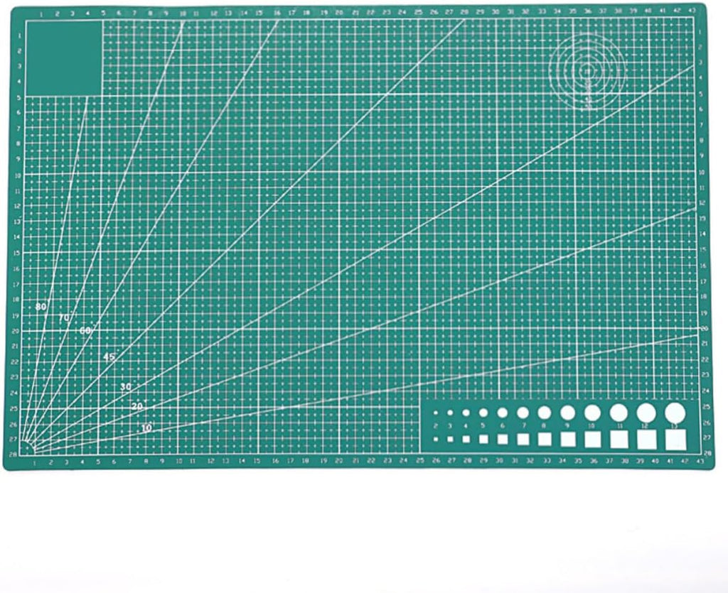 A3 Double-sided Self-healing Cutting Mat for Sewists 45x30cm