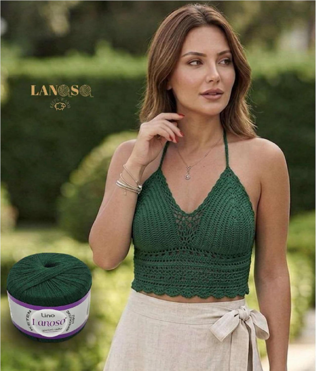 Lino Yarn - 50% Linen 50% Viscose Blend, 50g (1, 934)