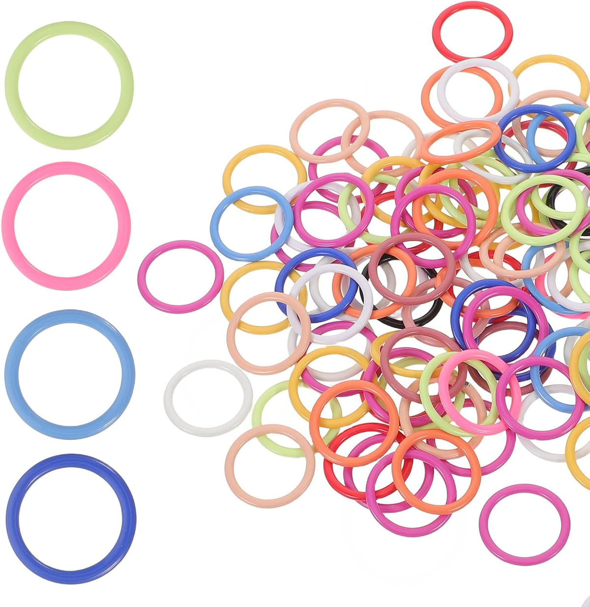 200pcs Metal Knitting Locking Stitch Markers for Sweaters Winter