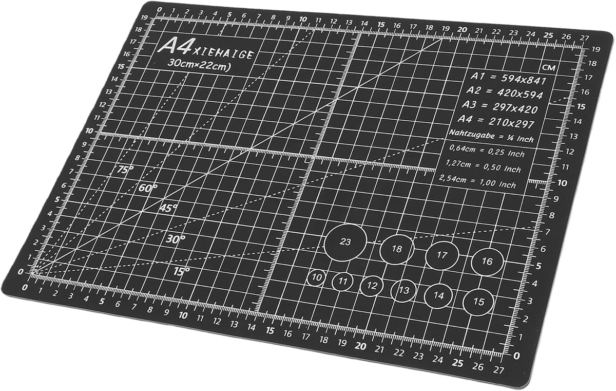 AUNMAS Self Healing Cutting Mat, Double Sided Sewing Mat Table