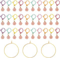 Knitting Stitch Markers Metal Stainless Steel Crochet Stitch Marker