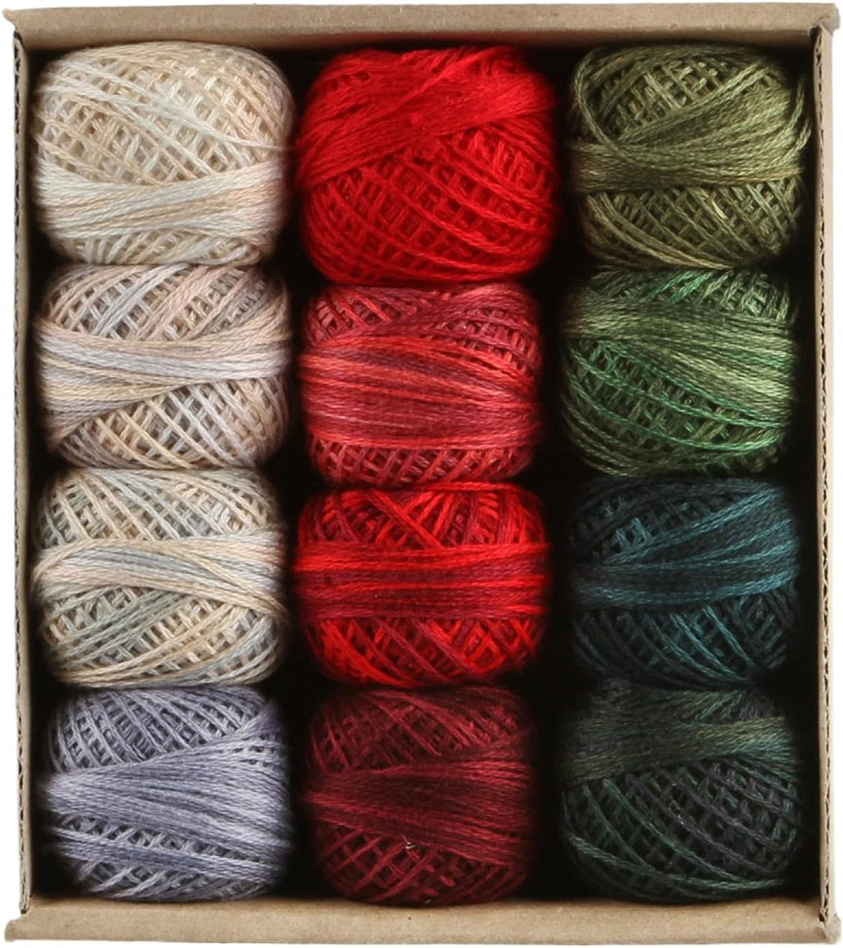 Valdani 3-Strand Floss | Christmas Time | 12 Balls | 29 Yds/Ball