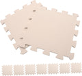 9pcs Knitting Blocking Mat Foam Board Portable Beige Set