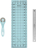 Westcott 3-Piece Craft Set - 45mm Rotary Cutter for Fabric, Cutting