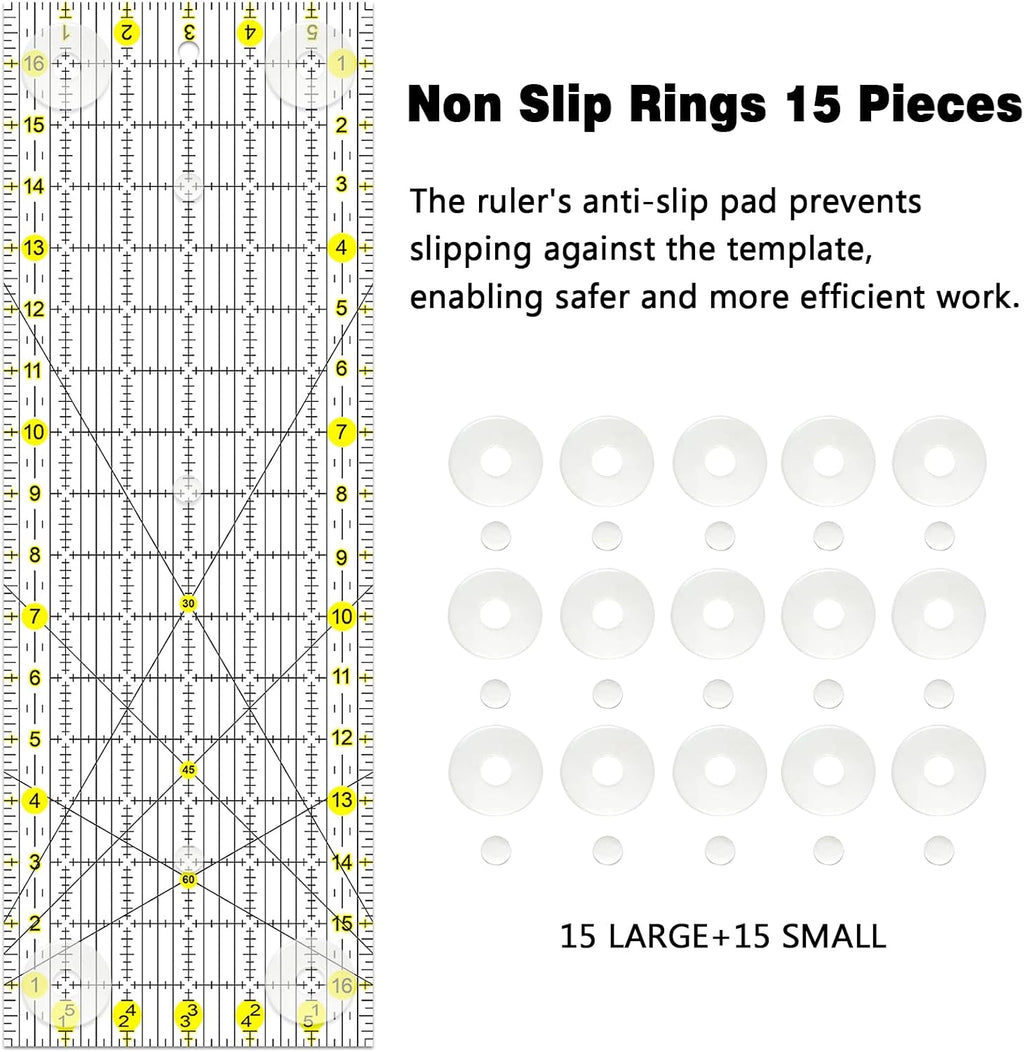 Sewing Ruler, 6“ * 17” Quilting Rulers, Acrylic Ruler, Cutting Ruler