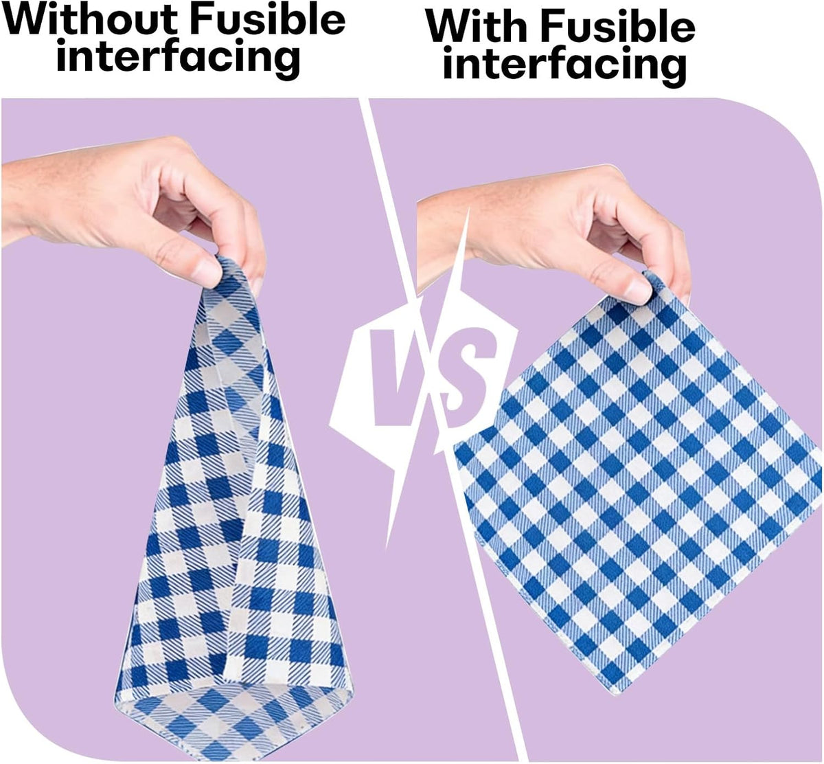 White Light Weight Iron-On Non-Woven Fusible Interfacing 17.5" x 30yd