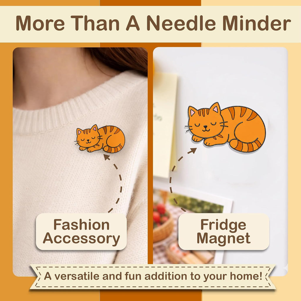 Kraftex Magnetic Needle Minder. Needleminder for Embroidery & Sewing.