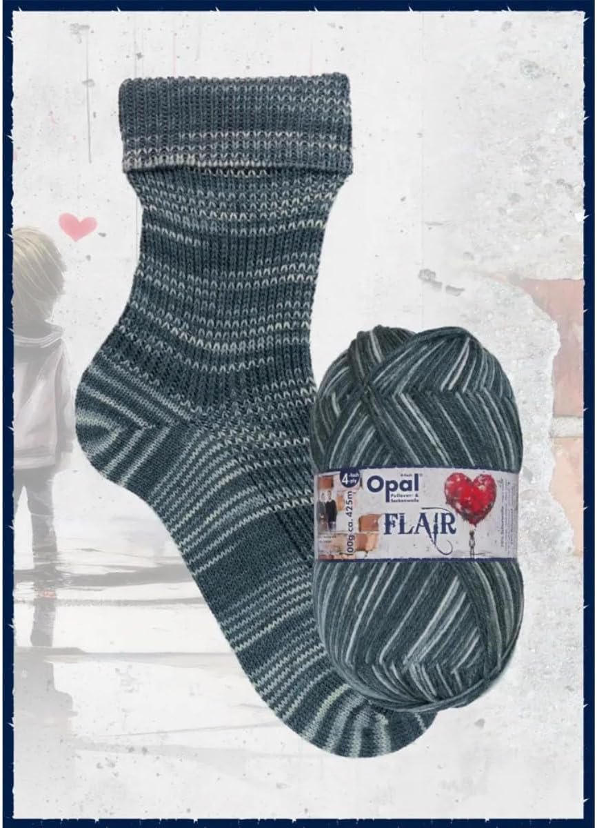 Opal 4-Ply Sock Yarn, Flair Collection, 100 g / 460 Yards