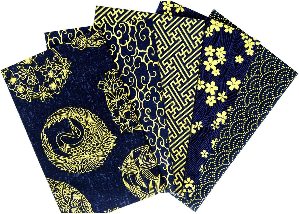 30pcs Japanese Style Cotton Craft Fabric Bundle Squares Patchwork