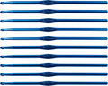 LVYKING Metal Aluminum Crochet Hooks, 5 mm, 10 Pcs, Blue