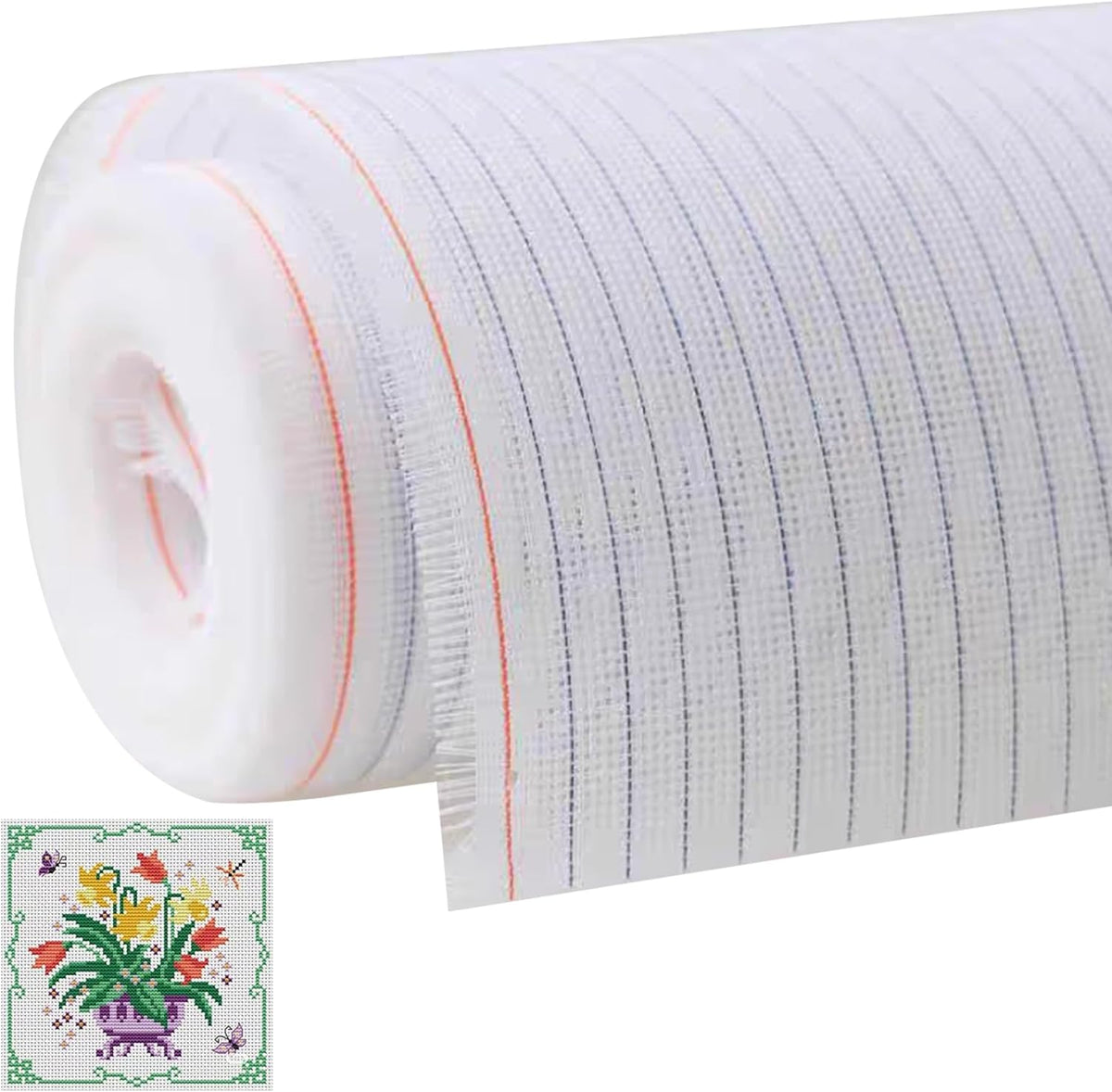 Waste Canvas for Cross Stitching 14CT Disposable Cross Stitches Fabric