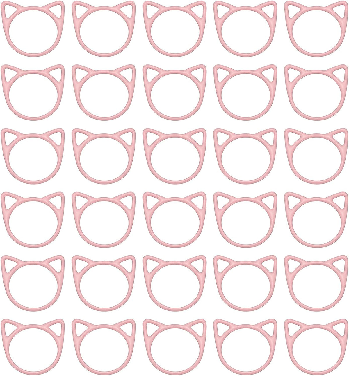 PATIKIL Crochet Stitch Markers, 30Pcs Knitting Markers Needle Pin Cat
