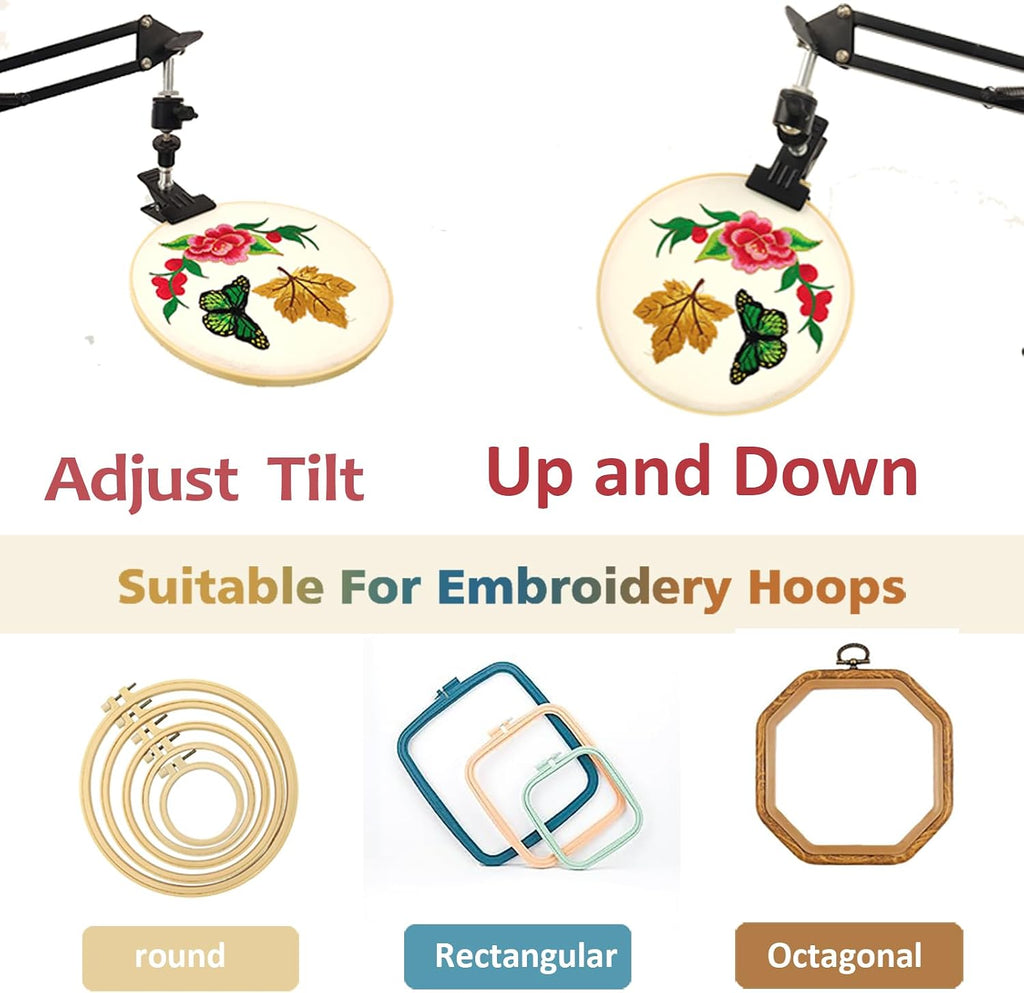 Rotated Cross Stitch Stand Embroidery Hoop Holders Cross Stitch Holder