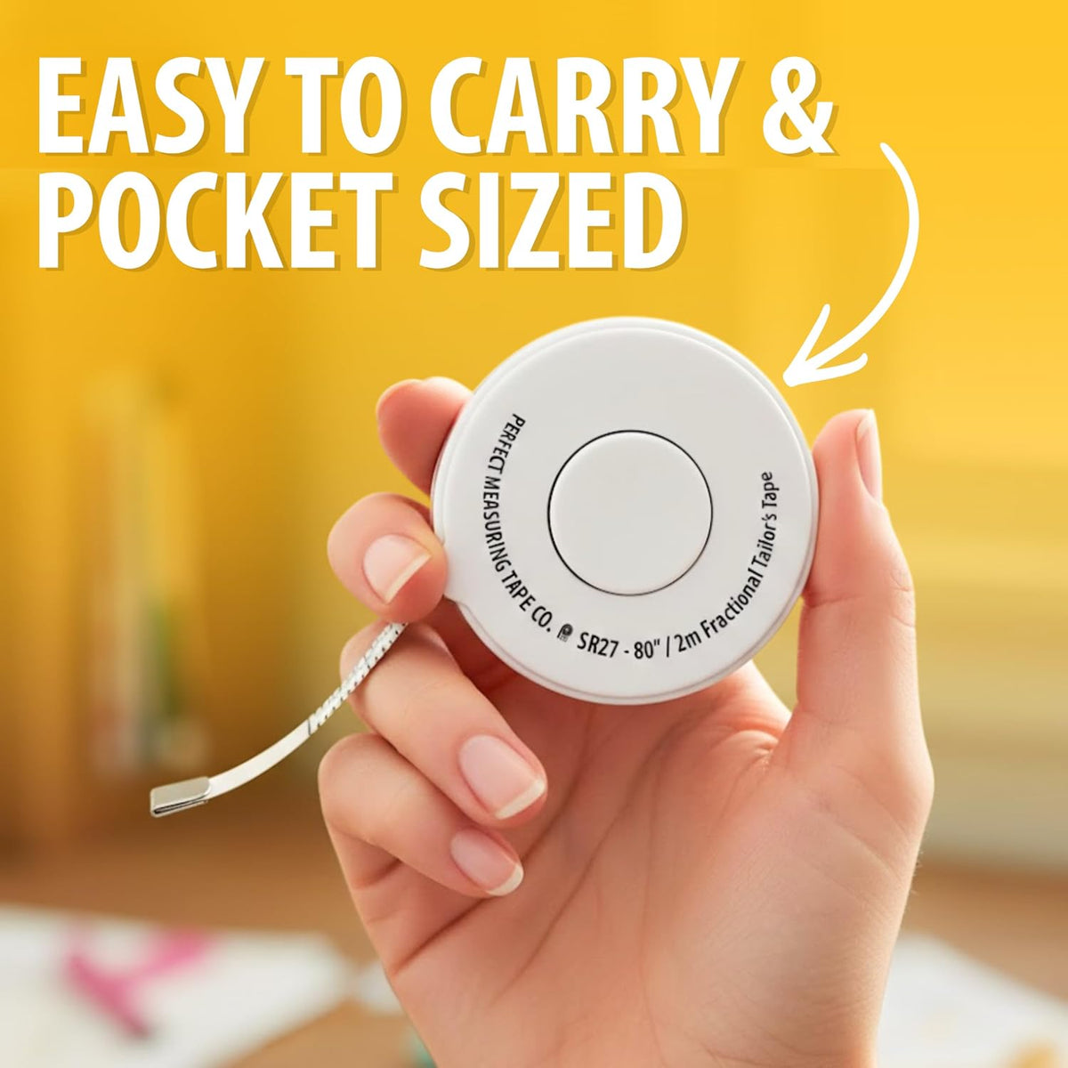 Perfect Measuring Tape - Premium Retractable Tailor’s Tape Measure &