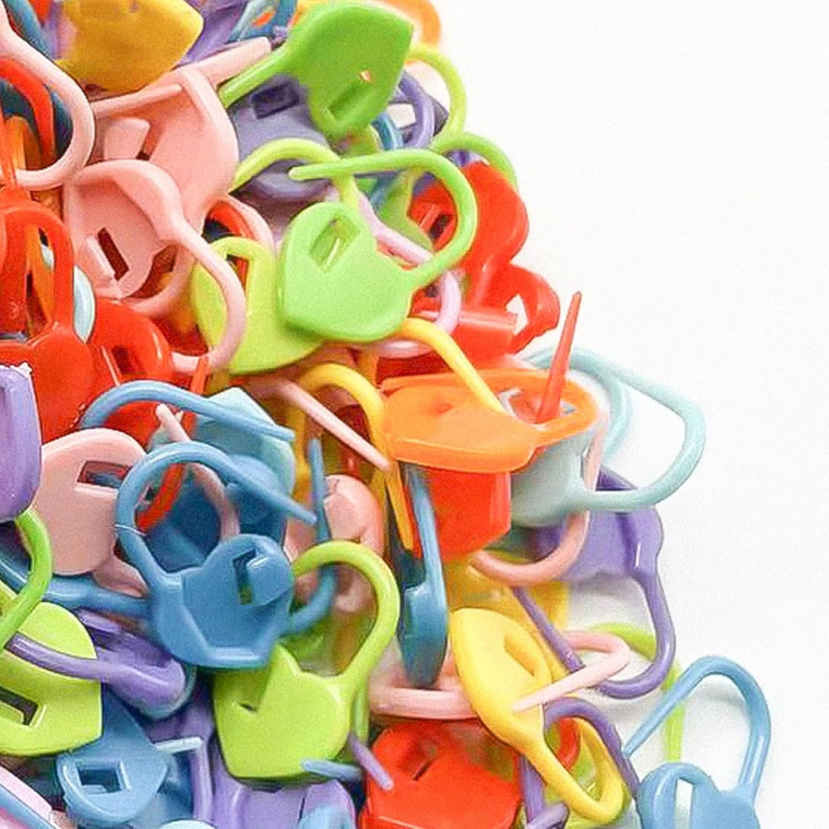 50PCS Colorful Knitting Markers Crochet Clips Crochet Pins Bulk Stitch