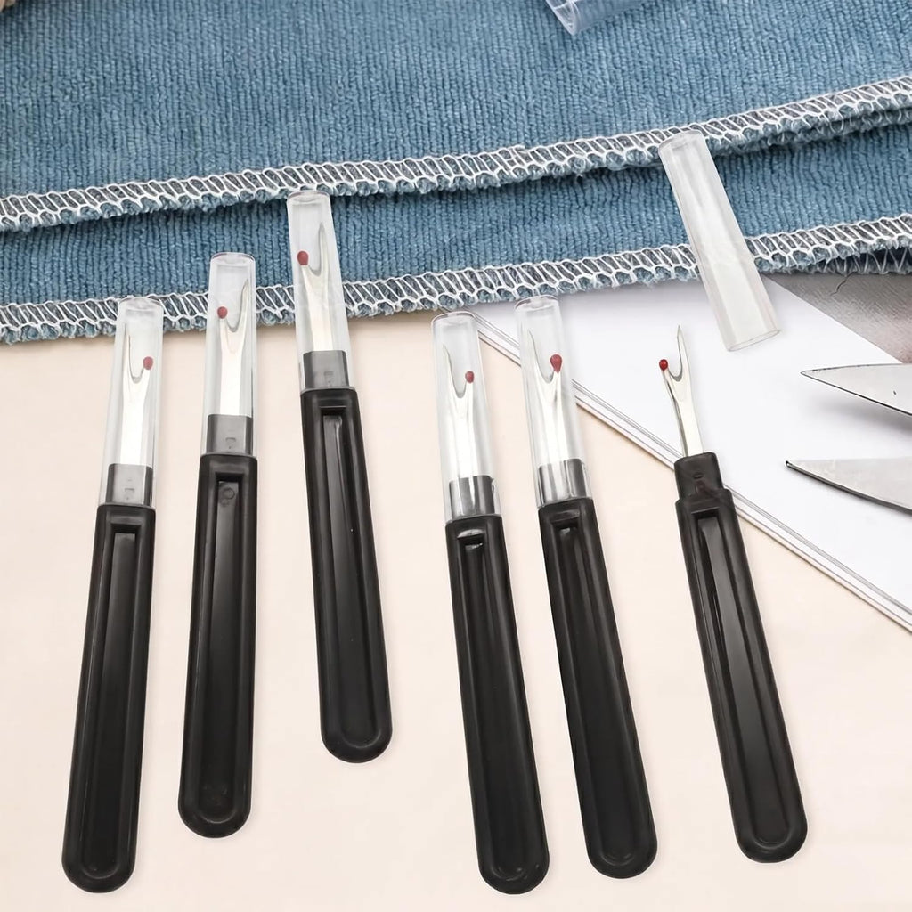 Opfiue Seam Ripper Set, Black, 6 Pack