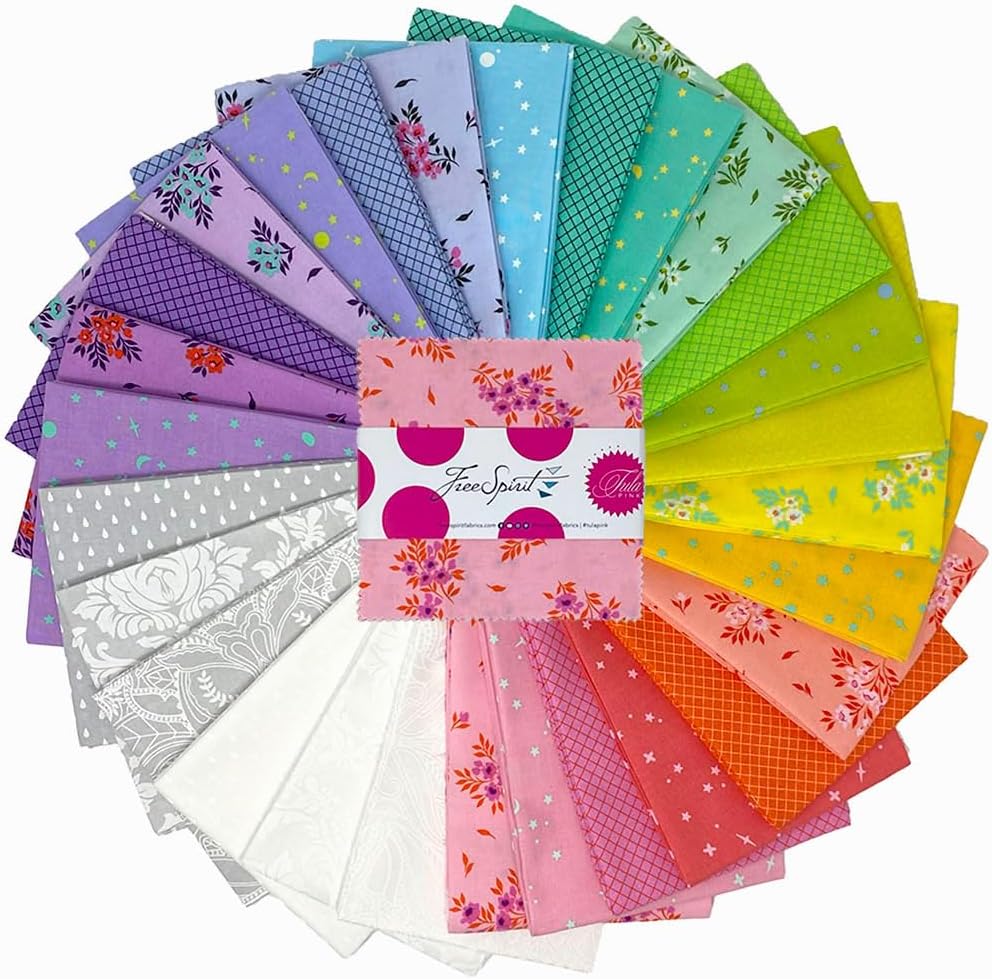 Tula Pink True Colors 5′′ Charm Pack 42pc.