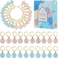 SUNNYCLUE 1 Box 20Pcs Number Stitch Markers Bulk Crochet Marker 1~9