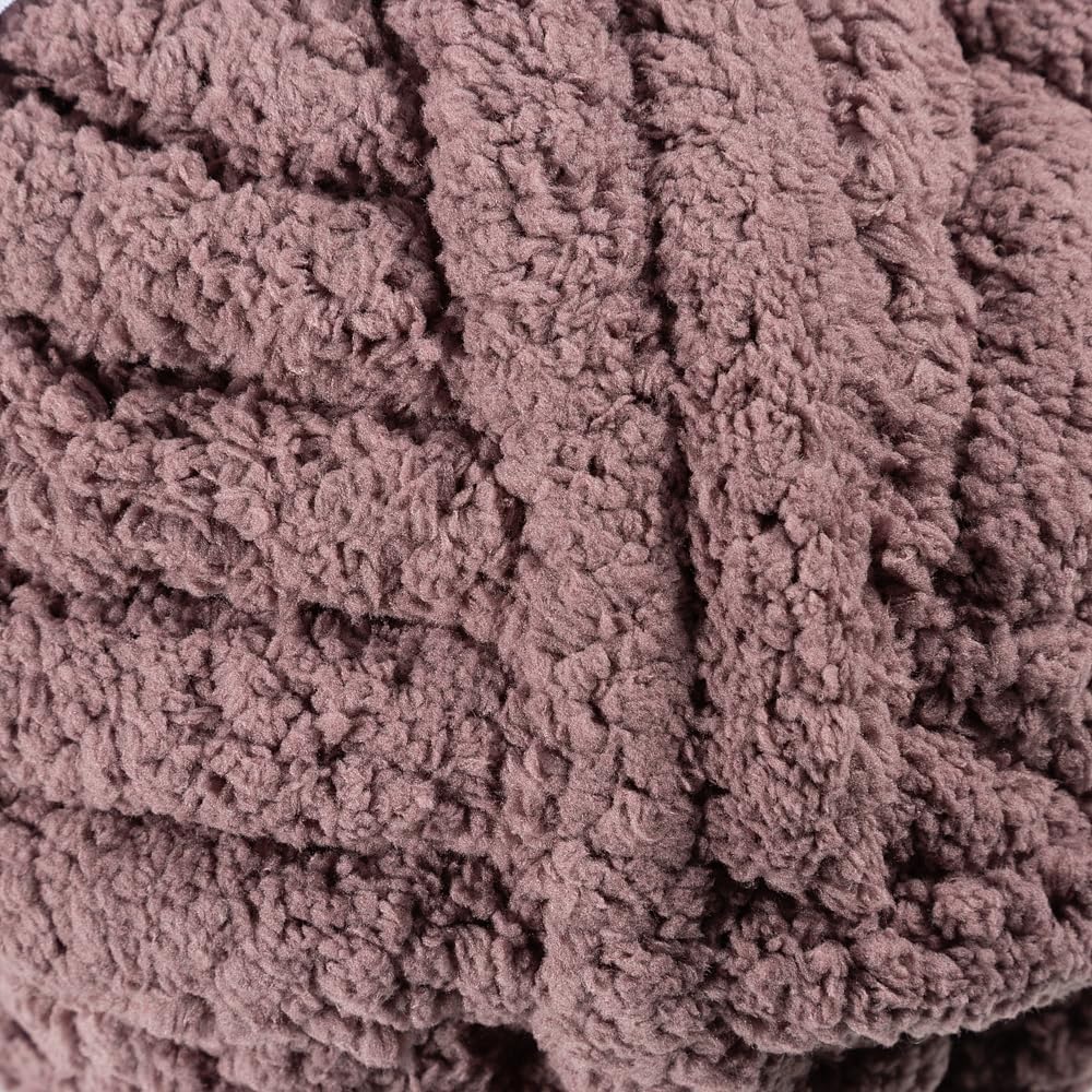 Roan Rouge Chunky Chenille Yarn for Crocheting and Hand Knitting
