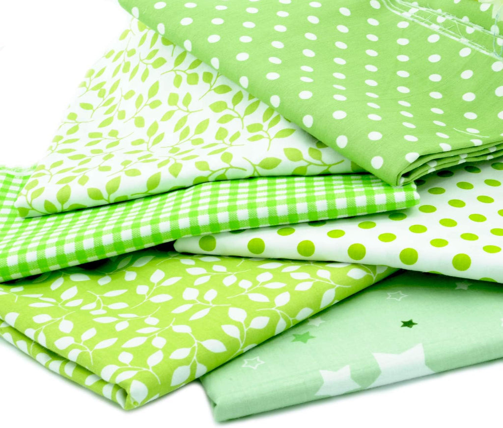 Fat Quarter Fabric Bundles Pre-Cut Quilting Cotton Twill Striped