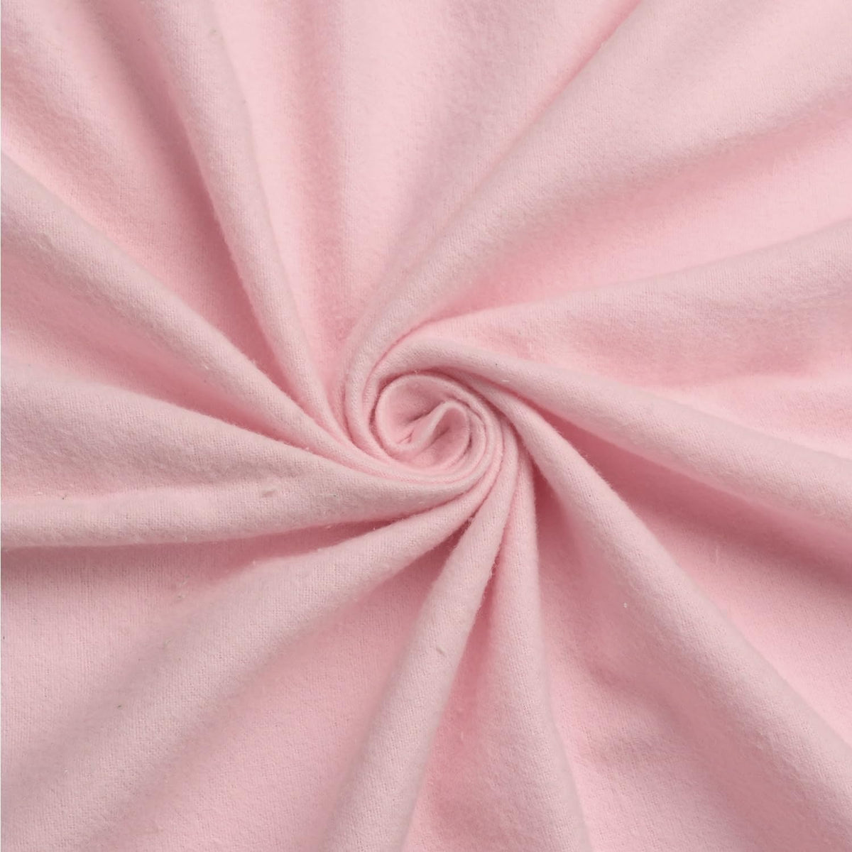 Pico Textiles 20 Yard Bolt Baby Pink Solid Flannel Fabric