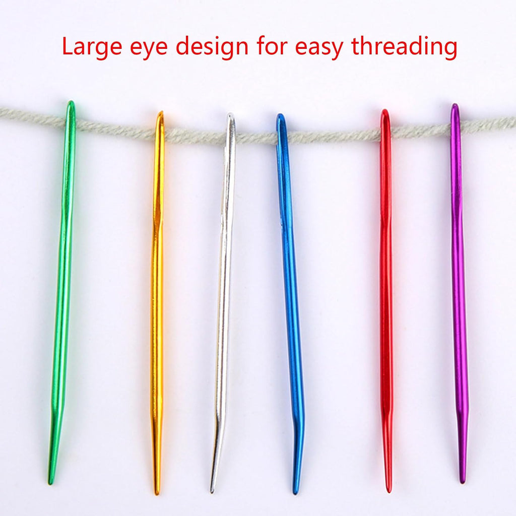 Big Eye Needle, Sewing Needles Set, Large Eye Needle, Embroidery