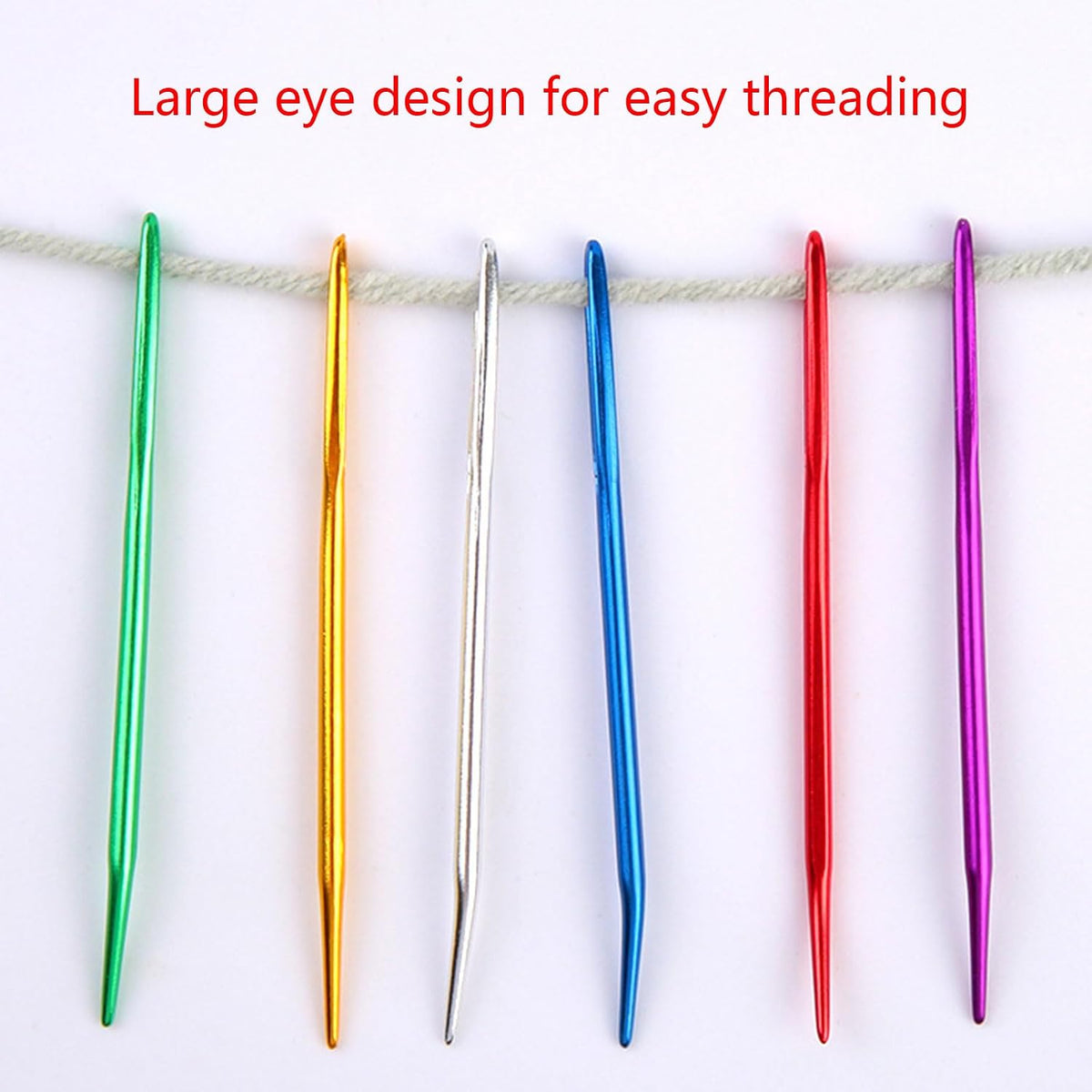 Big Eye Needle, Sewing Needles Set, Large Eye Needle, Embroidery