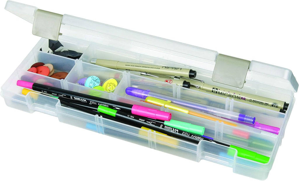 ArtBin 3900AB Solutions Extra Long Box, Art & Craft Organizer with