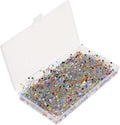 1000pcs Glass Head Straight Pins, 38mm Quilting and Dressmaking Xmas